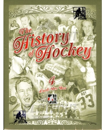 2012/13 In The Game ITG The History of Hockey 16 Box Case