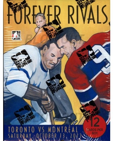 2012/13 In The Game ITG Forever Rivals Hockey 20 Box Case