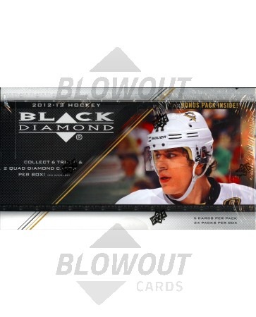 2012/13 Upper Deck Black Diamond Hockey Hobby Box