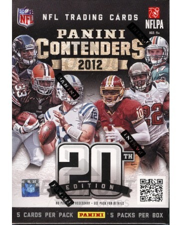 2012 Panini Contenders Football Blaster Box