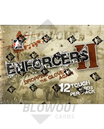 2013/14 In The Game ITG Enforcers Ser 2 Hockey 10 Box Case