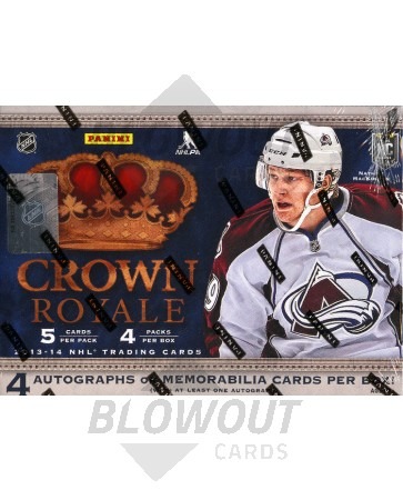 2013/14 Panini Crown Royale Hockey Hobby 12 Box Case