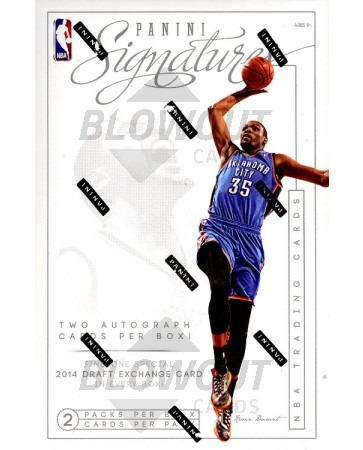 2013/14 Panini Signatures Basketball Hobby 12 Box Case