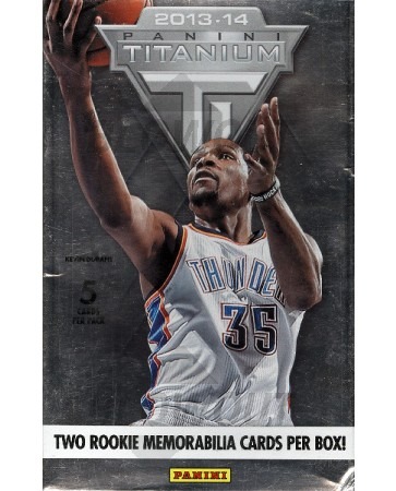2013/14 Panini Titanium Basketball Hanger Pack 50 Box Case