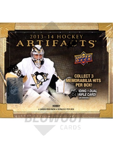 2013/14 Upper Deck Artifacts Hockey Hobby 16 Box Case