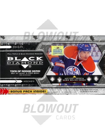 2013/14 Upper Deck Black Diamond Hockey Hobby Box