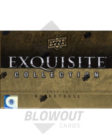 2013/14 Upper Deck Exquisite Collection Basketball 3 Box Case