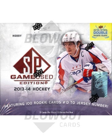 2013/14 Upper Deck SP Game Used Hockey Hobby 8 Box Case