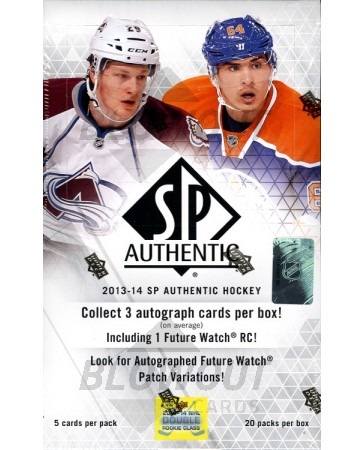 2013/14 Upper Deck SP Authentic Hockey Hobby Box