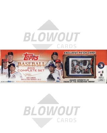 2013 Topps Baseball Factory Set - Retail
