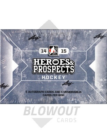 2014/15 Leaf ITG Heroes and Prospects Hockey Hobby Box