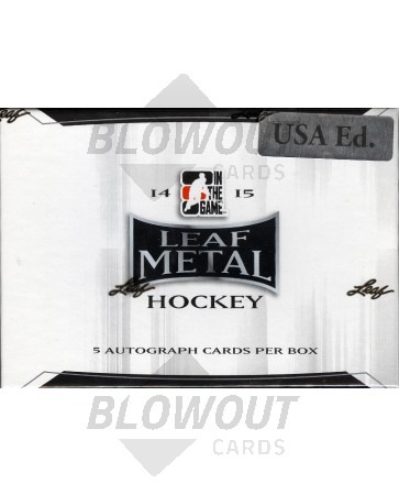 2014/15 Leaf Metal Hockey Hobby Box