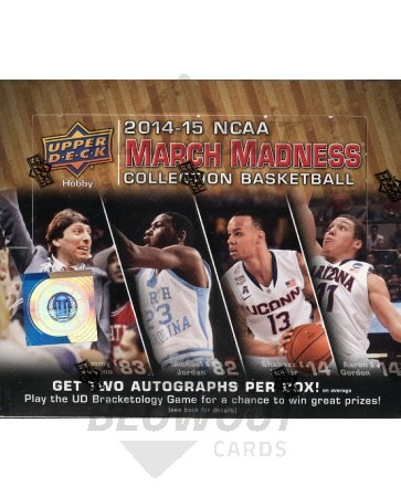 2014/15 Upper Deck March Madness Hobby Box