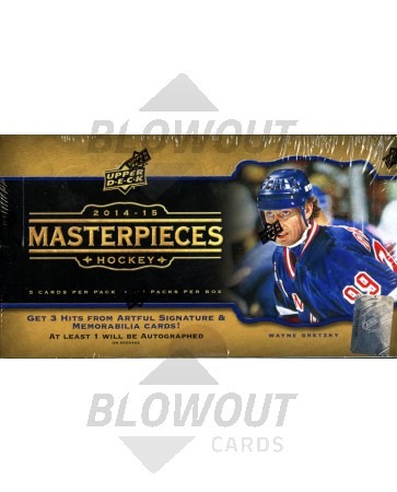 2014/15 Upper Deck Masterpieces Hockey Hobby 10 Box Case
