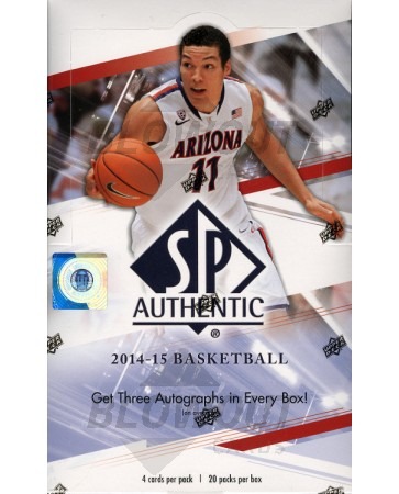 2014/15 Upper Deck SP Authentic Basketball Hobby Box
