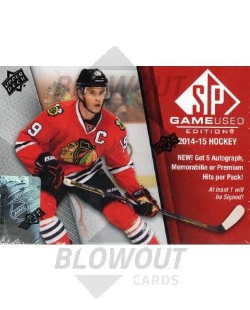 2014/15 Upper Deck SP Game Used Hockey Hobby Box