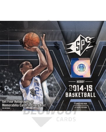 2014/15 Upper Deck SPx Basketball Hobby 8 Box Case