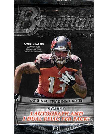 2014 Bowman Sterling Football Hobby Pack