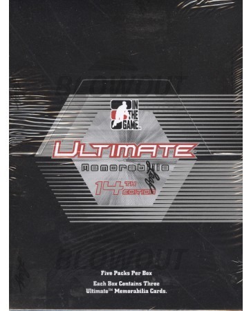 2014 Leaf ITG Ultimate Memorabilia 14th Ed Hockey 4 Box Case