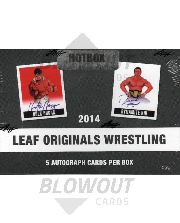 2014 Leaf Originals Wrestling Hobby HOT Box