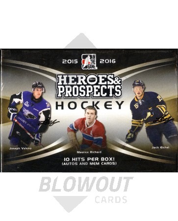 2015/16 Leaf ITG Heroes and Prospects Hockey Hobby Box