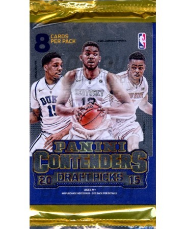 2015/16 Panini Contenders Draft Basketball Hobby Pack