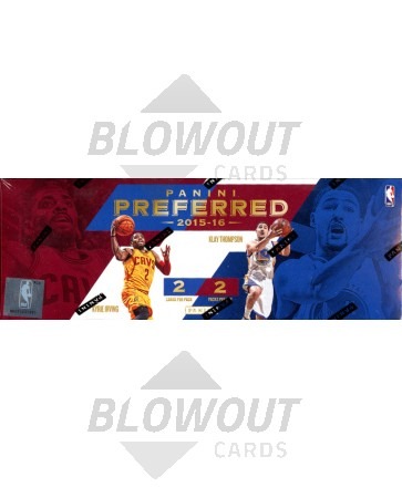 2015/16 Panini Preferred Basketball Hobby 8 Box Case