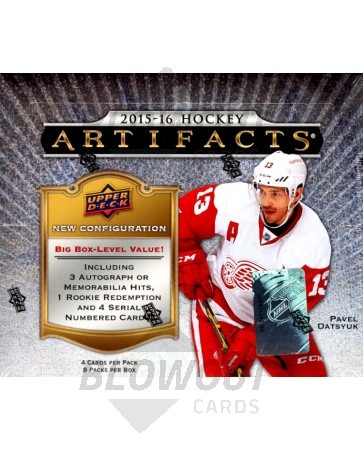 2015/16 Upper Deck Artifacts Hockey Hobby Box