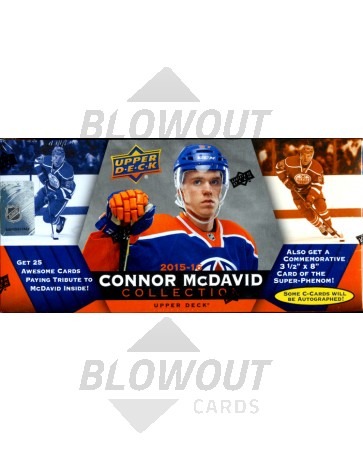 2015/16 Upper Deck Connor McDavid Collection Hockey Box
