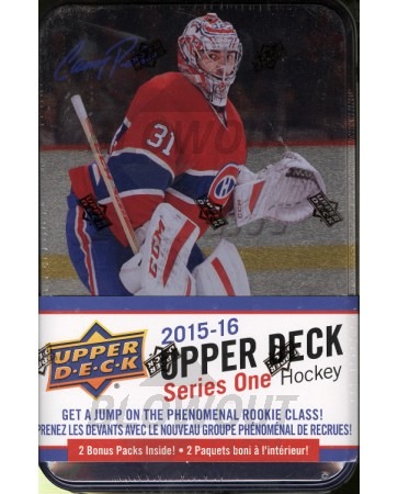 2015/16 Upper Deck Series 1 Hockey Retail Tin