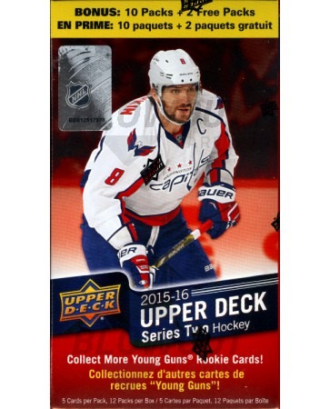 2015/16 Upper Deck Series 2 Hockey Blaster 20 Box Case