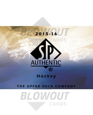2015/16 Upper Deck SP Authentic Hockey Hobby 12 Box Case