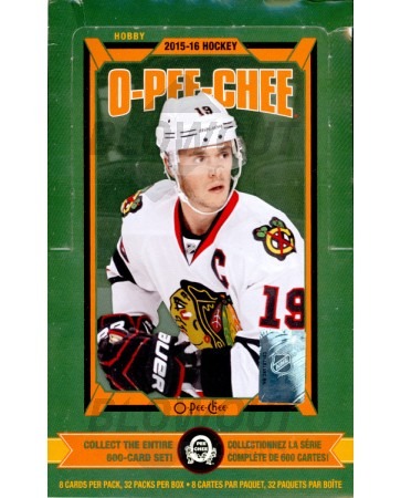 2015/16 O-Pee-Chee Hockey Hobby 12 Box Case