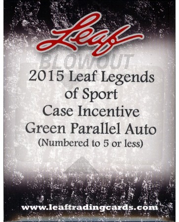 2015 Leaf National Case Redemption Pack