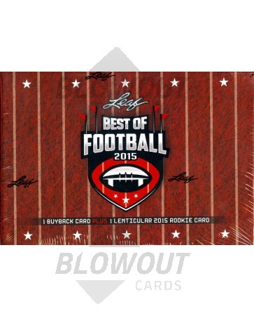 2015 Leaf Best of Football 4 Box Case