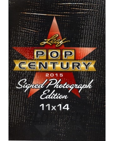 2015 Leaf Pop Century Signed 11x14 Photograph Ed 10 Box Case