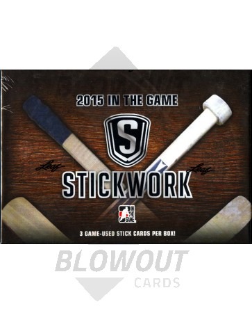 2015 In The Game ITG Stickwork Hockey Box