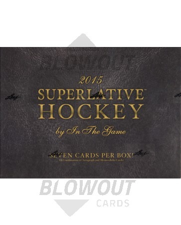 2015/16 Leaf ITG Superlative Hockey 5 Box Case