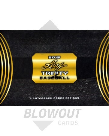 2015 Leaf Trinity Baseball 12 Box Case