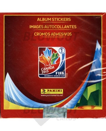 2015 Panini World Cup Women Soccer Stickers 24 Box Case