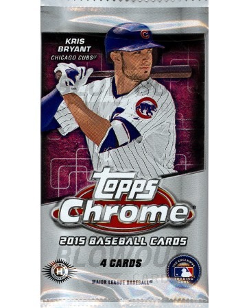 2015 Topps Chrome Baseball Hobby Pack