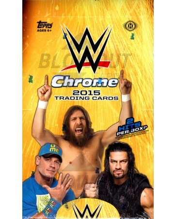 2015 Topps WWE Chrome Wrestling Hobby Box