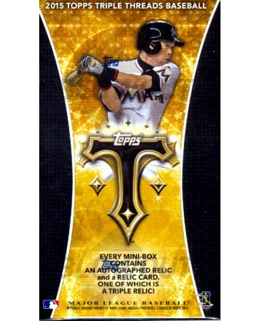 2015 Topps Triple Threads Baseball Hobby Pack