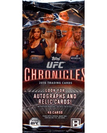 2015 Topps UFC Chronicles Hobby Pack