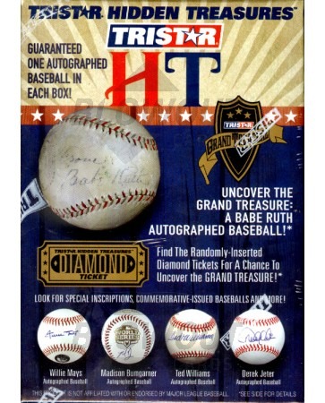 2015 Tristar Hidden Treasures Series 7 Auto Baseball 12 Box Case