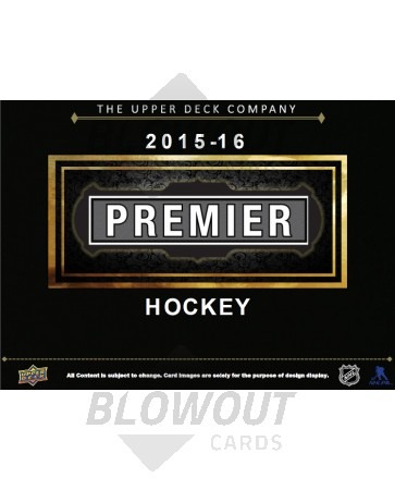 2015/16 Upper Deck Premier Hockey Hobby Box