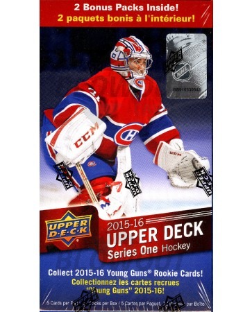 2015/16 Upper Deck Series 1 Hockey Blaster Box