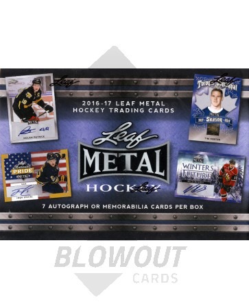 2016/17 Leaf Metal Hockey 12 Box Case