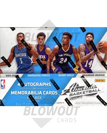 2016/17 Panini Absolute Basketball Hobby 10 Box Case