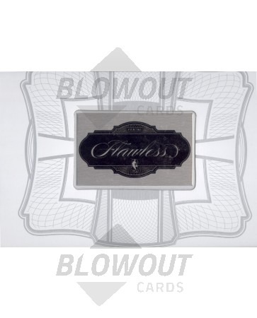 2016/17 Panini Flawless Basketball Hobby 2 Box Case